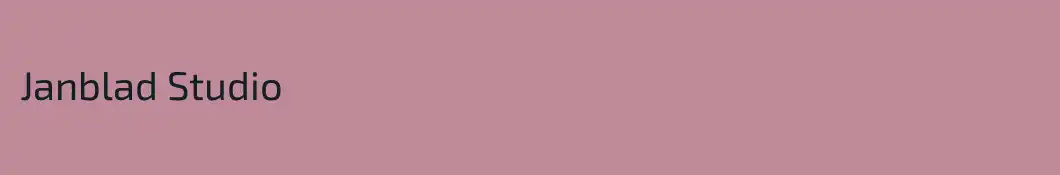 Janblad Studio